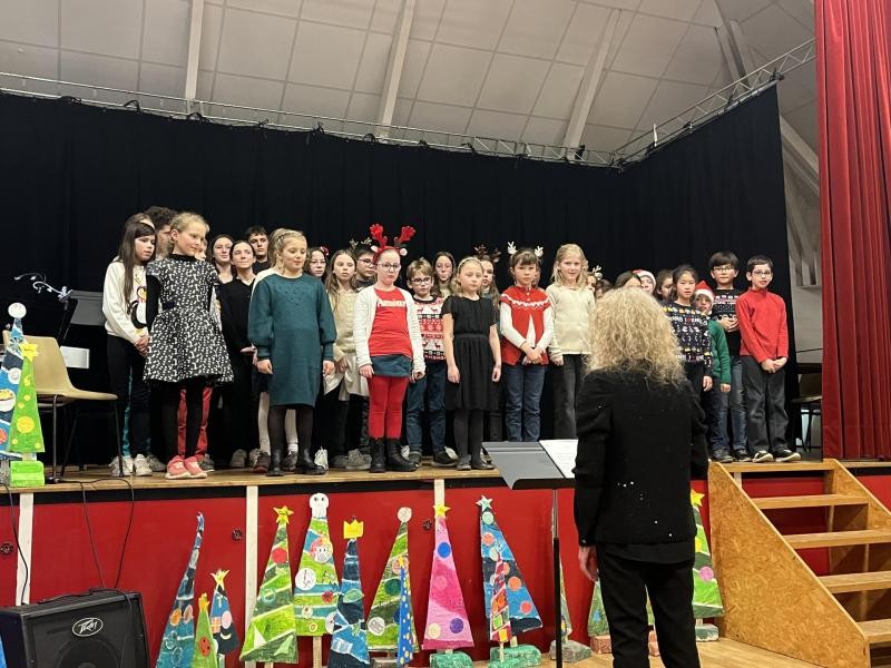 Le choeur d'enfants (Valérie)