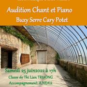 Affiche chant piano buxy 25 06 22