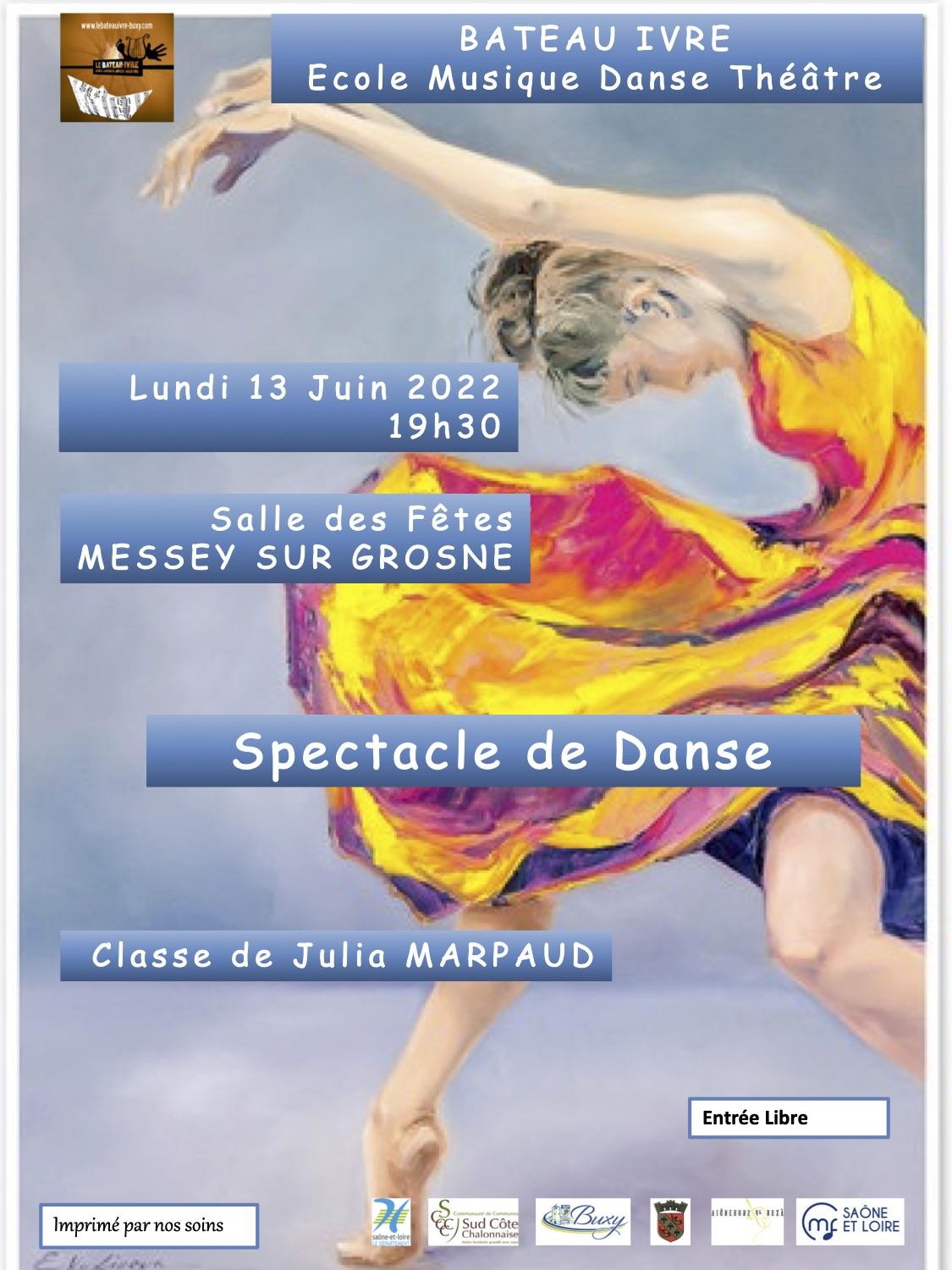 Affiche Julia 13 juin 22