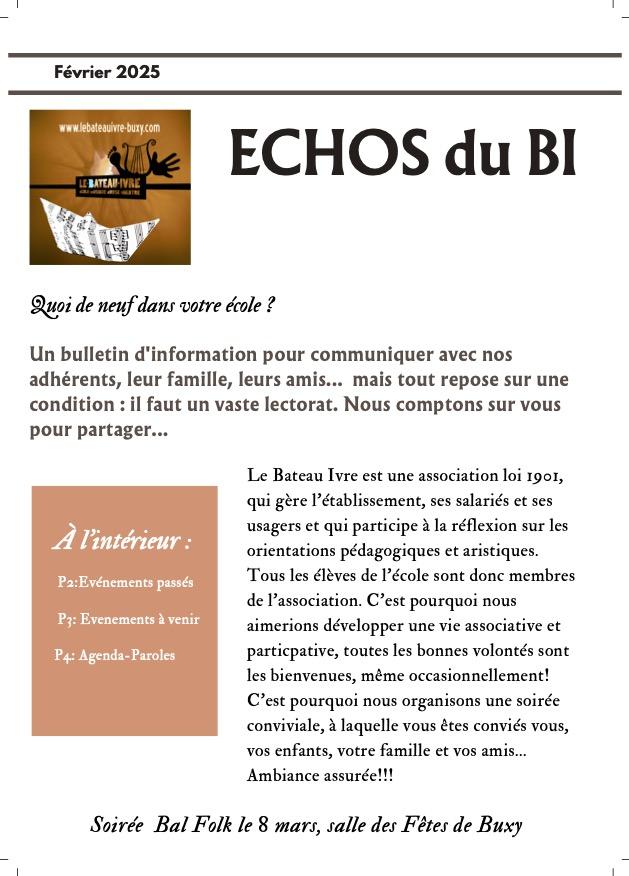 Les echos du bi